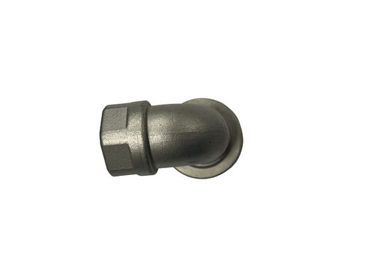 Op maat gemaakte investeringsgieten van roestvrij staal Precision Machining Elbow Pipe Parts