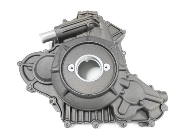 Aluminiumlegering Die Casting Parts Motorcycle Engine Primary Drive Cover Poedercoating