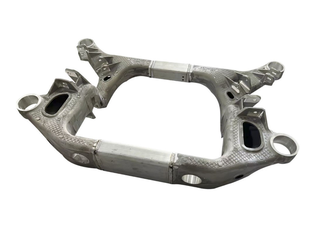 Aluminium legering laagdruk gietonderdelen gelast en gemonteerd onderstel voor EV-chassis