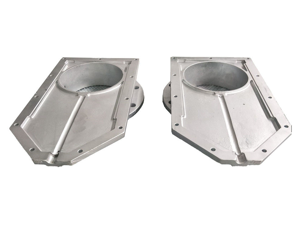 Op maat gemaakte investering gegoten koolstofstaal grote grootte connector voor brander