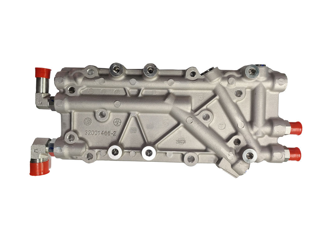 Aluminiumlegering Permanente gietvorm Precision Machining voor Truck Engine Oil Cooler