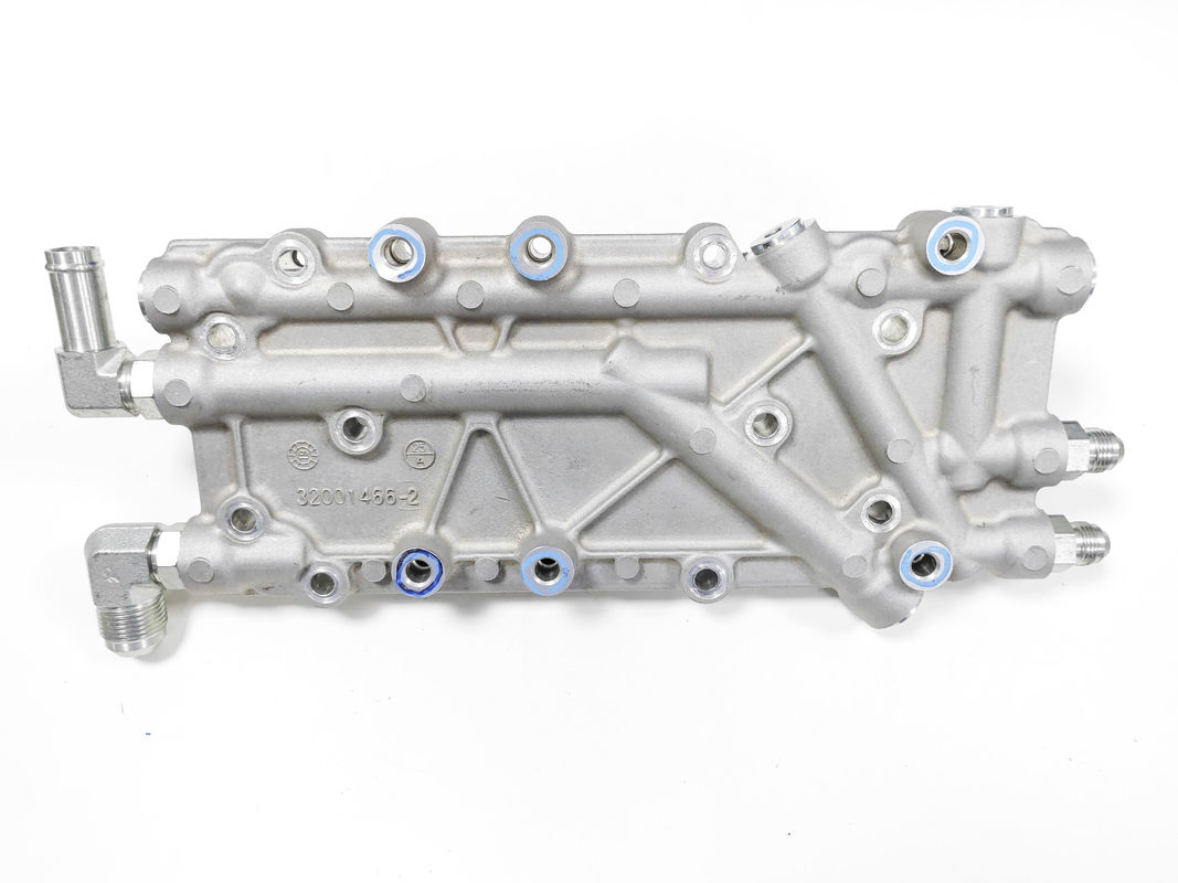 Aluminiumlegering Permanente gietvorm Precision Machining voor Truck Engine Oil Cooler