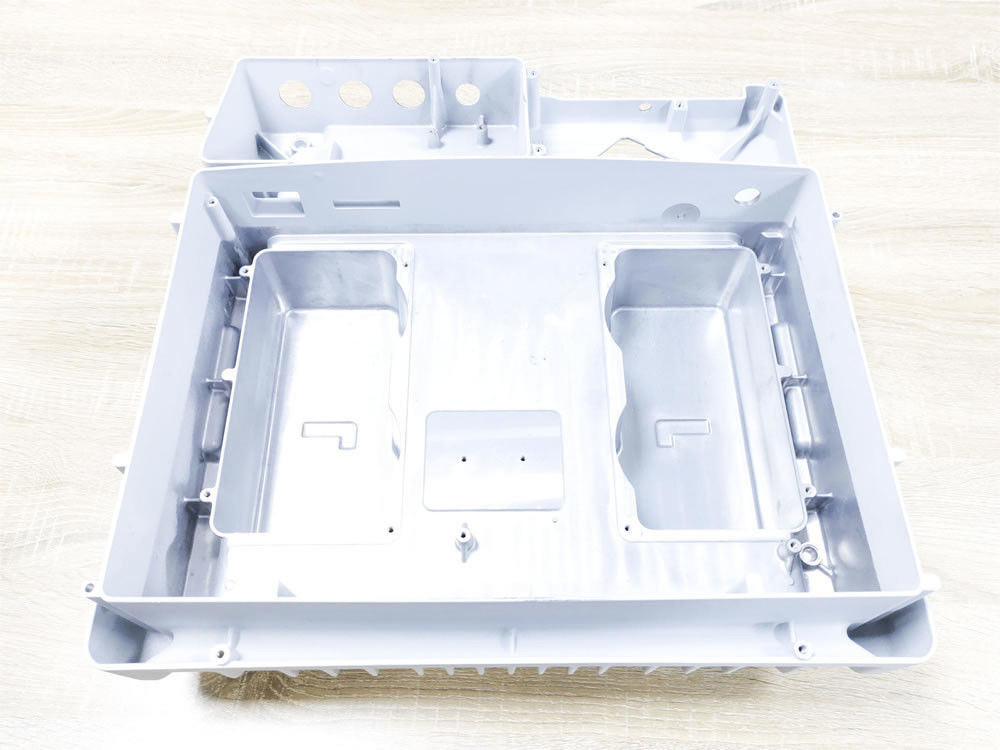 Op maat gemaakte aluminium legering gietonderdelen Hoofdstuk van zonne-inverter met hoge druk