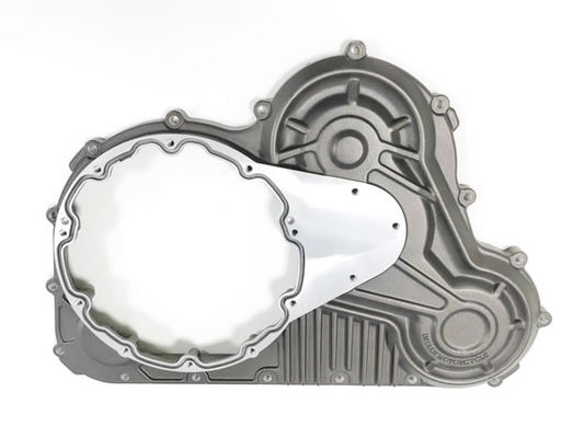 Aluminiumlegering Die Casting Parts Motorcycle Engine Primary Drive Cover Poedercoating