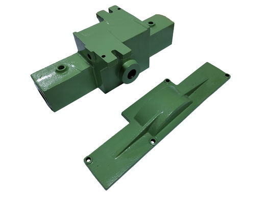 ASTM A536 65-45-12 Gegote metalen onderdelen poederlaag en precisiebewerkingsbehuising voor dubbele koppomp